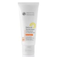 ราคา ครีมกันแดด Natural Sunscreen Pure White UV Protection For Face SPF30 PA++ ครีมกันแดดสำหรับผิวหน้า (2050490244)