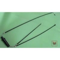 ราคา THROTTLE CABLE SET Fit For YAMAHA YL 2 YL2 YG1 YJ1 YJ2 YA6 // สายเร่งคันเร่ง ''สีดำ'' (27674163116)
