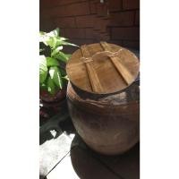 ราคา ฝาโอ่งไม้ โบราณ ไม้สัก 19 , 21 นิ้ว ทำสีไม้ธรรมชาติ มีหูจับ ฝาโอ่งน้ำ ฝาตุ่มน้ำ ฝาปิดไห ฝาปิดหม้อ ใช้ไม้สักแก่ทำลายสว (9576823926)