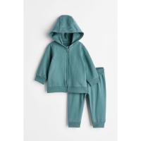 ราคา H&M(เอชแอนด์เอ็ม) เซ็ต 2 ชิ้น ตัดเย็บจากผ้าสเวตเชิ้ต Boy 2-piece sweatshirt set 0883454_9 (40750774437)