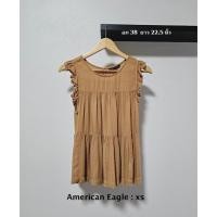 ราคา เสื้อแขนกุด brandname มือสอง American Eagle (24731662736)