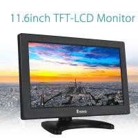 ราคา Eyoyo มอนิเตอร์ TFT LCD 12 นิ้ว พร้อมอินพุต AV HDMI BNC VGA 1366x768 หน้าจอสี HD ขนาดเล็ก แบบพกพา พร้อมลําโพงในตัว (23757617091)