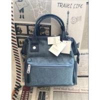 ราคา Anello แท้ % นำเข้า รุ่นใหม่สีทูโทน สียีนส์ (2818579962)