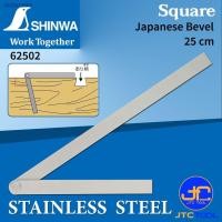 ราคา HJK4877℗✣Shinwa ฉากเลื่อน - Stainless Steel Japanese Bevel [Brand: Shinwa] (15713000323)