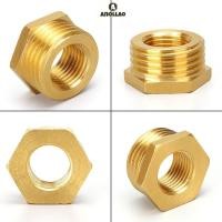 ราคา ข้อต่อทองเหลือง ข้อต่อลดเหลี่ยม ข้อต่อลดเหลี่ยมทองเหลือง เกลียวในเกลียวนอก สำหรับงานประปา งานเครื่องมือช่าง ✨Anollao (26872507856)
