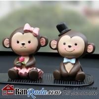 ราคา ตุ๊กตาลิง ตุ๊กตาเรซิ่นลิงคู่ ตุ๊กตาลิงจัดสวนถาด งานเรซิ่นตุ๊กตาลิงราคาถูก (10705450888)