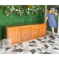 ราคา (ส่งฟรี!+เลือกสีฟรี!)ตู้วางทีวีไม้สักทอง สไตล์โมเดิร์น ไม้หนาทุกส่วน รับน้ำหนักได้ดี ไม่บวมน้ำ การใช้งาน20ปีขึ้นไป (27555726170)