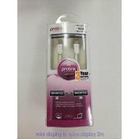 ราคา สาย mini display port 2ม. prolink คุณภาพดีมาก ลดมากกว่า 50% (20469070803)