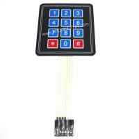 ราคา 3x4 Matrix Membrane Keypad สต็อกไทยส่งไว (14147641436)