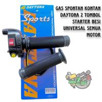 ราคา TOMBOL SPONTAN GAS KONTAN DAYTONA 2 UNIVERSAL IRON STARTER ปุ่มสําหรับรถจักรยานยนต์ทั้งหมด (23388490365)