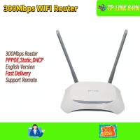 ราคา New Firmware TP-LINK 300M Wireless WIFI Repeater รีพีทเตอร์ Router เราเตอร์ TL-WR842N WR841N Router English Version USED (28619036946)