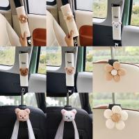 ราคา 【Ready Stock】 Cute little bear car seat belt shoulder protector cartoon cute car interior decoration hanging hook decor Ui1i (27628146678)