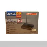 ราคา Modem Router AMG1202-T10B Wireless N-lite ADSL2+ 4-port Gateway ยี่ห้อ zyxel มือสอง (54900913196)