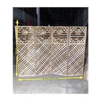 ราคา ฉากพับไม้สักแท้100% ✅ ฉากกั้นห้อง กั้นร้าน ฉากบังตา แต่งบ้านแต่งสวน (1971479516)