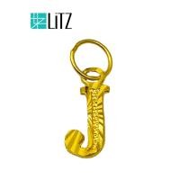 ราคา LUTZ 916 (22K) จี้ J ตัวอักษรทอง 字母 J CGP0232 <0.39g+/-> (25416754986)
