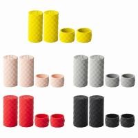 ราคา [โปรโมชั่นใหญ่] แหวนแก้ไขซิลิโคนเจลจักรยานเสือหมอบใช้สําหรับเทปแฮนด์ซิลิกาเจล 4 ชิ้น❀ (56100874974)