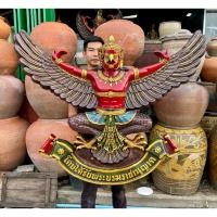 ราคา ครุฑธนาคารเก่า ขนาด120ซม พญาครุฑ ครุฑหน้าธนาคาร รูปหล่อพญาครุฑ (29487185724)