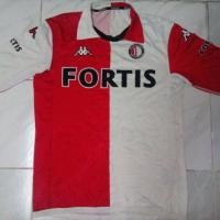 ราคา เสื้อบอลแท้ เฟเยนูร์ด 07-08 เหย้า size L 41'' มือสอง สภาพ 85% (783457063)