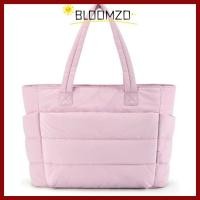 ราคา BLOOMZO กระเป๋า tote สไตล์แฟบบี้ พัฟเฟอร์ ขนาดใหญ่ สำหรับทำงานและวันหยุด (54802497596)