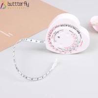 ราคา BUTTTERFLY เทปรูปหัวใจ, เทปวัดตัวเครื่องคิดเลข BMI ที่ถูกต้อง, ไม้บรรทัดไฟเบอร์ ช่างตัดเสื้อเครื่องมือ 150 ซม.-60" เครื่องมือวัด (44125090716)