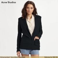 ราคา USED Acne Studios - Black Blacksweet Blazer | เสื้อเบลเซอร์สีดำ เสื้อสูท โอเวอร์ไซส์ แขนยาว ทำงาน แท้ มือสอง (1447760801)