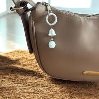 ราคา HP Senada Victory พวงกุญแจกระเป๋าโทรศัพท์มือถือตกแต่ง Charm Bag Tulip Flower Motif Glossy Metallic Beautiful Bell SVN92 (40375497825)