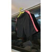 ราคา กางเกงกีฬาขาสั้นเด็ก NIKE CR7 มือสองของแท้ สีดำแถบแดงโซล่าร์ (ชมพูสะท้อนแสง) ขนาด S 130cm DRI-FIT สภาพดี (22023719535)