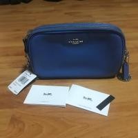 ราคา ใหม่!! พร้อมส่ง COACH F72490 CROSSBODY POUCH (SVMR) (3515780986)