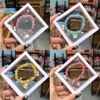 ราคา สร้อยข้อมือแฮนด์เมดลูกปัดคริสตัล 7 สี จาก Sanrio Kuromi, Melody, Cinnamoroll และ Hello Kitty เหมาะสำหรับเด็กและเป็นคู่เครื่องประดับนักเรียน (41211469952)