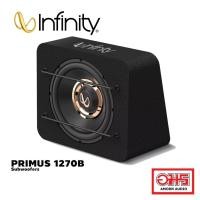 ราคา Infinity PRIMUS 1270B Sealed slim enclosure with 12" (300mm) subwoofer ซับตู้ 12 นิ้ว (20114720700)