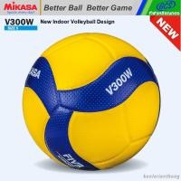 ราคา MIKASA V300W วอลเลย์บอลหนังนุ่ม มิกาซ่า International Competition Model (19574372340)