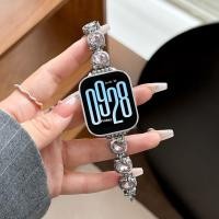 ราคา สายนาฬิกา Apple Hello Kitty สายโลหะเพชรสําหรับ Redmi Watch 5 Active Smart Watch สายรัดข้อมือ Redmi Watch 5 Lite อุปกรณ์เสริมทดแทน (28364596115)