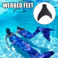 ราคา ชุดว่ายน้ำหางนางเงือกสำหรับผู้ใหญ่และเด็ก ใช้ในการแสดงกับลูก สามารถใส่ครีบได้ กระโปรงหางนางเงือกสีดำ (41522112743)