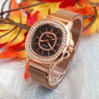 ราคา นาฬิกาแฟชั่น นาฬิกาข้อมือหญิง Omsan แบรนด์แท้ หน้าปัด ขีด ล้อมเพชร (16895876676)