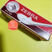 ราคา ของใหม่ พร้อมส่งช้อนใหญ่ ช้อนกลาง ตราหัวม้าลาย ขนาด4.2cm. #ช้อน (3936090526)