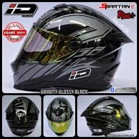 ราคา Black Matte Panter +หมวกกันน็อคเต็มใบ Index ID Spartan ล่าสุด 2025 นวมถอดซักได้ New Spartan Plus (50351196562)