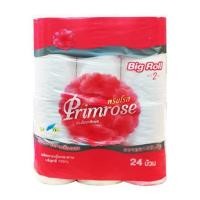 ราคา (แพ็ค 24 ม้วน) Primrose Big Roll Tissue พริมโรส กระดาษชำระม้วนใหญ่ (5338099807)