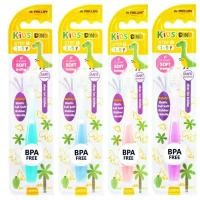 ราคา Dr. Phillips แปรงสีฟันเด็ก รุ่นไดโน แปรงสีฟันสำหรับเด็ก 1-5 ปี ขนนุ่ม (27606954896)
