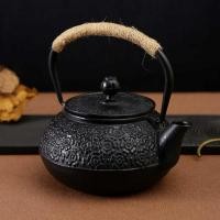 ราคา ญี่ปุ่นย้อนยุครูปแบบดอกซากุระเหล็กหล่อกาต้มน้ําหมูเหล็กกังฟูชากาต้มน้ําครัวเรือนไม่เคลือบเหล็กหล่อกาน้ําชา (48502393502)