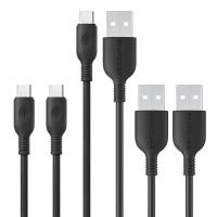 ราคา Set of 3 RAVPower Micro USB Charging Cable สีดำ (991509019)