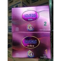 ราคา S26 SMA เอส26 เอสเอ็มเอ สูตร1 และสูตร2 Promil ขนาด3000กรัม(600กรัม*5ซอง) (13205332104)