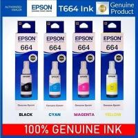 ราคา หมึกเติมของแท้ Epson รุ่น 664 พร้อมกล่อง T664 L100 L120 L210 L220 L360 L365 L565 L1300 (25488033922)