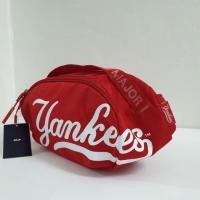 ราคา กระเป๋าคาดอก MLB สีแดง พร้อมส่ง แท้ % (1613060996)