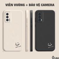 ราคา เคส วิฟ ไอคิว นีโอ 5 / ไอคิว 7 พิมพ์ลายหน้ายิ้มนําโชค และขอบเหลี่ยม พร้อมกันรอยกล้อง (42713497681)