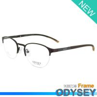 ราคา Odysey แว่นตา รุ่น 068-S C-4 สีน้ำตาล กรอบเซาะร่อง ขาสปริง วัสดุ สแตนเลส สตีล (สำหรับตัดเลนส์) กรอบแว่นตา Eyeglasses (2871928418)