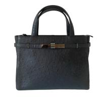 ราคา Paco Rabanne กระเป๋าถือสีดำ กระเป๋ามือสอง (26292650975)