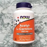 ราคา Now Acetyl-L-Carnitine 500 mg 100 เม็ด (1944290124)