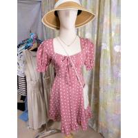 ราคา มินิเดรสลายจุดงานป้ายgrace (9632677974)