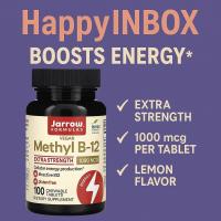 ราคา Jarrow Formulas Methyl B-12 1000mcg 100 Tablets – Extra Strength Lemon Flavor (42472383359)