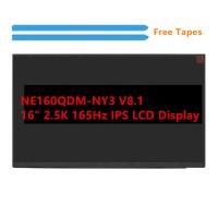 ราคา Ne160qdm-ny3 V8.1 16 2.5k 165hz Ips จอแสดงผล Lcd สําหรับ Asus Zephyr Rogus M16 Gu603h Gu603 2560x1600 เปลี่ยนหน้าจอ (45052652491)